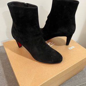 Like knew Christian louboutin booties